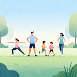 Importanța exercițiilor fizice pentru întreaga familie